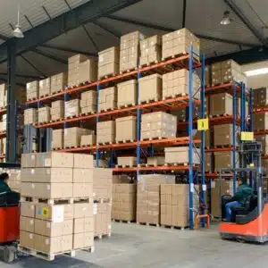 Automated warehouse for motorcycle spare parts at leading B2B manufacturer in China