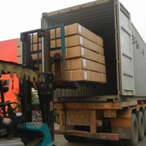 Container loading of motorcycle parts and accessories at leading B2B manufacturer in China