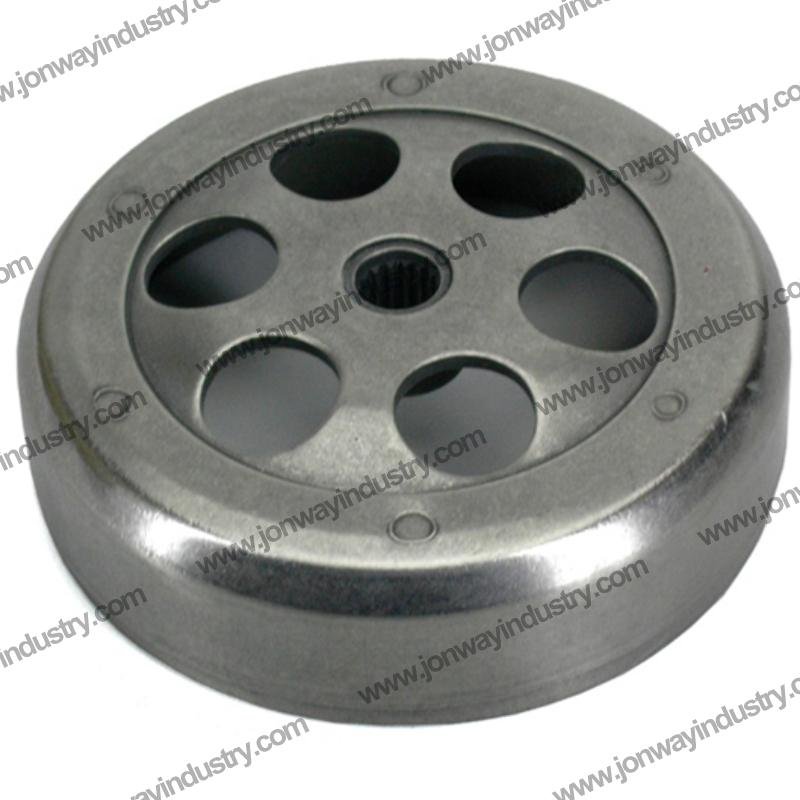 Minarelli 105mm diameter clutch cover for scooter, high-quality motorcycle spare part