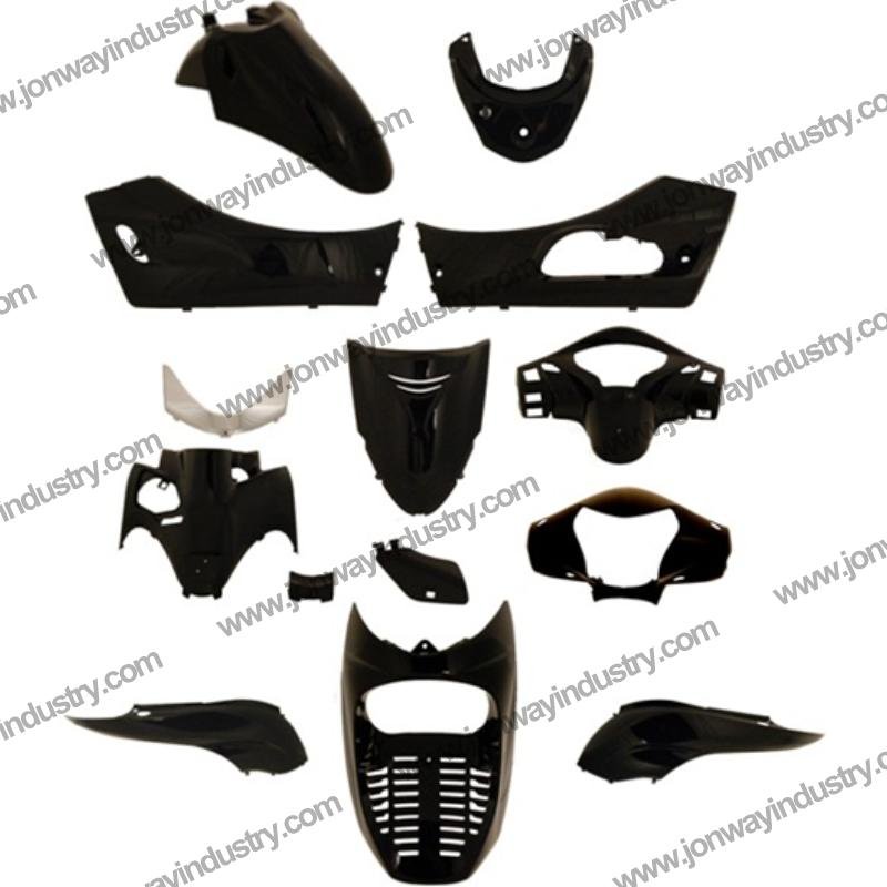 Plastic cover assembly for Honda SH 300 scooter 2007-2010